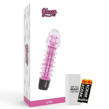 Vibratore Jelly Axel Impermeabile, Vibrazioni Potenti e Ergonomiche